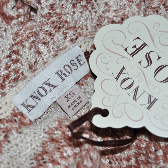 New KNOX ROSE Ombre Side-Tie Pullover Sweater NWT - Picture 6 of 8